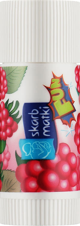 *Помада захисна Skarb Matki для дітей смак малини