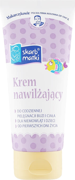 *Крем Skarb Matki увлажняющий для младенцев и детей 75мл *Крем Skarb Matki увлажняющий для младенцев и детей 75мл