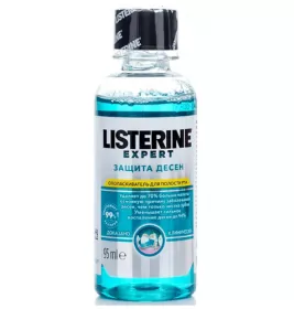 *Ополаскиватель для ротовой полости Listerine Expert Защита дёсен 95мл