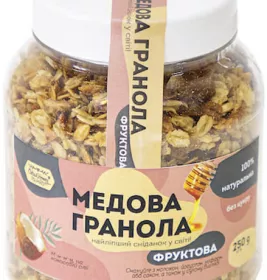 *Гранола Oats&Honey Фруктова банка 250г