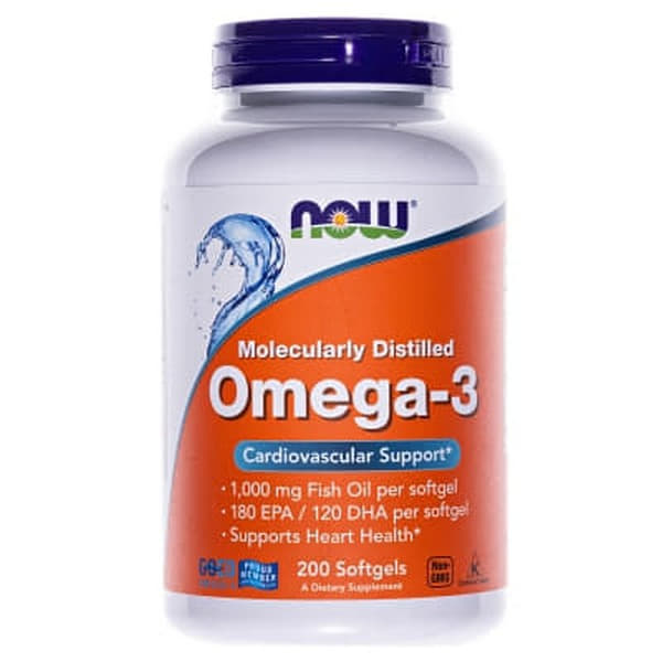 *Now Омега-3 Підтримка серця капс. №200