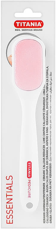 *Пилка педикюрна Titania 3029 2-стороння керамічна