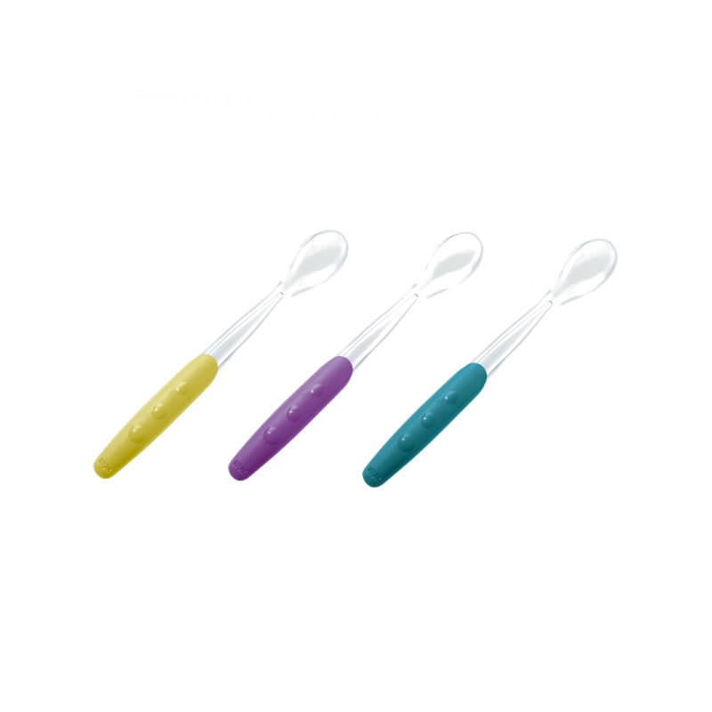 *Ложка м'яка NUK Easy Learning 4 міс.+ №2