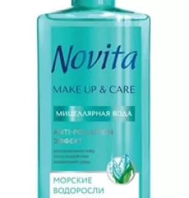 *Міцелярна вода Novita Make up & Care 200мл