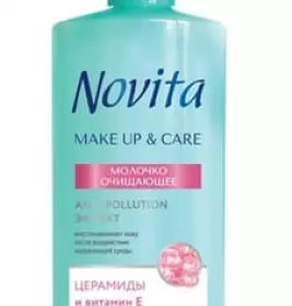 *Молочко очищающее Novita Make up & Care 200мл