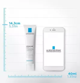 *ТЕСТЕР La Roche-Posay ЕФАКЛАР ДУО+ КОМПЛ КОРЕГ ЗАСІБ З АНТИРЕЦИД ДІЄЮ ДЛЯ ЖИРНОЇ, ПРОБЛ ШКІРИ 40 МЛ