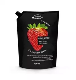 *Мило рідке Energy Vitamins полуничне 450мл