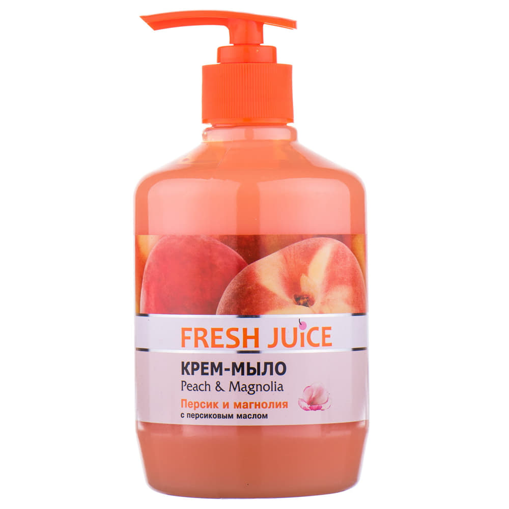 *Fresh Juice крем-мыло жидкое Персик-магнолия 460мл *Fresh Juice крем-мыло жидкое Персик-магнолия 460мл