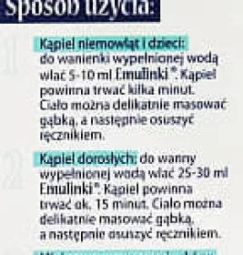 *Эмульсия для ванны Skarb Matki масляная Эмулинка 250мл