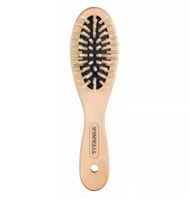 *Щітка для волосся Titania масажна дерев'яна 2820