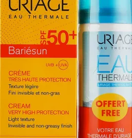 *Набір Uriage Bariesun сонцезахисний крем SPF50 50 мл + вода термальна 50 мл