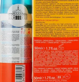 *Набір Uriage Bariesun сонцезахисний крем SPF50 50 мл + вода термальна 50 мл