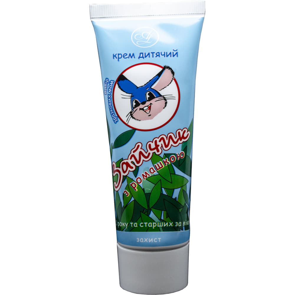 *Крем дитячий Амальгама Зайчик з ромашкою 75г