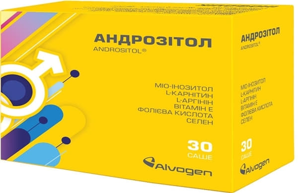 *Андрозітол пор. д/ор. р-ну саше №30