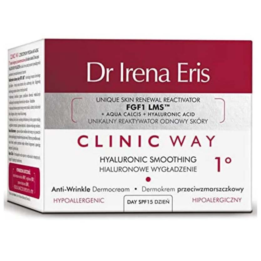 *Крем Dr Irena Eris CW Денний для обличчя Гіалур. розгладження 1° 30+ 50 мл
