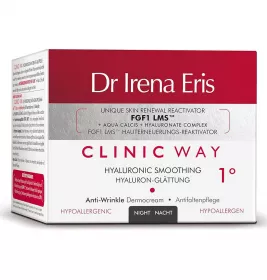 *Крем Dr Irena Eris CW Нічний для обличчя Гіалур. розгладження 1° 30+ 50 мл