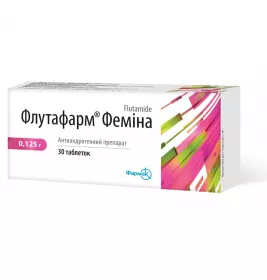 Флутафарм Фемина табл. 0,125 г №30 ДУБЛЬ