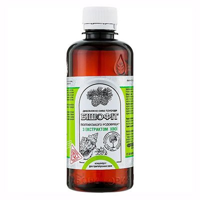*Розчин для ванн Бішофіт Dr.Pirogov екстракт хвої 400г