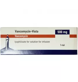 *Ванкоміцин-Віста ліоф. д/інф. флак. 500мг