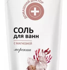 *Соль для ванн Домашний доктор с магнезией 500г