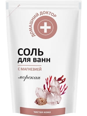 *Сіль для ванн Домашній доктор з магнезією 500г