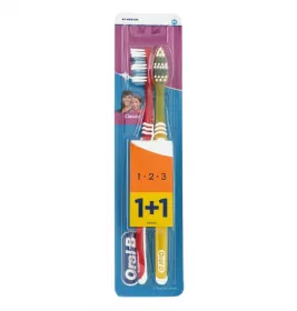 *Зубна щітка ORAL-B 1-2-3-ефект 40 середня №2