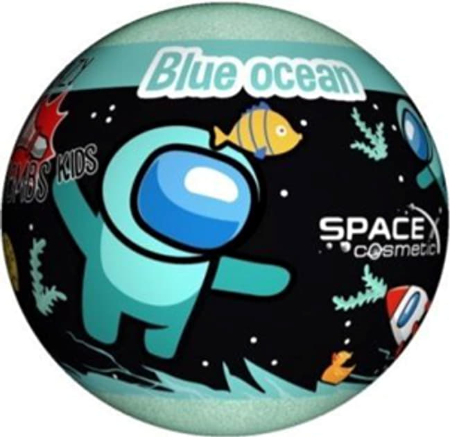 *Бомба для ванн SpaceX Cosmetic Блакитний океан 100 г