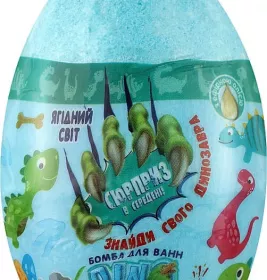 *Бомба для ванн DinoBath Ягідний світ 145 г