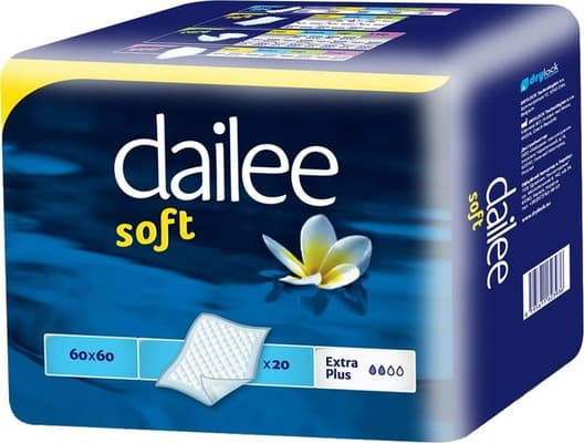 *Пелюшки Dailee Soft одноразові р. 60х60 см №20