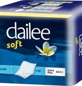 *Пелюшки Dailee Soft одноразові р. 60х60 см №20