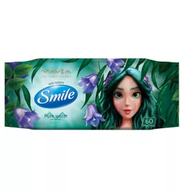 *Серветки вологі Smile Mavka №60