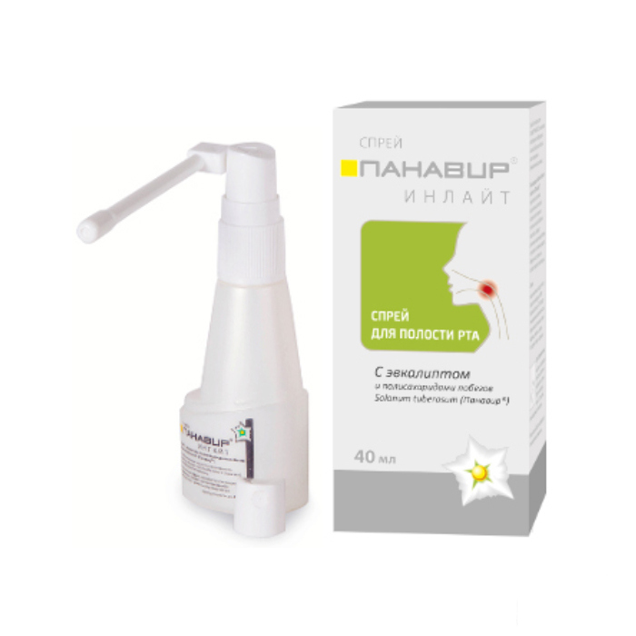 *Панавир Інлайт спрей евкал. 40мл