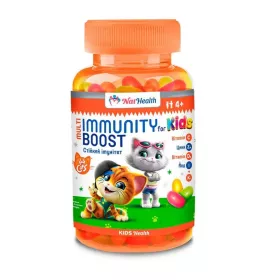 *Натхелс Мультивітаміни для імунітету дітей драже №90