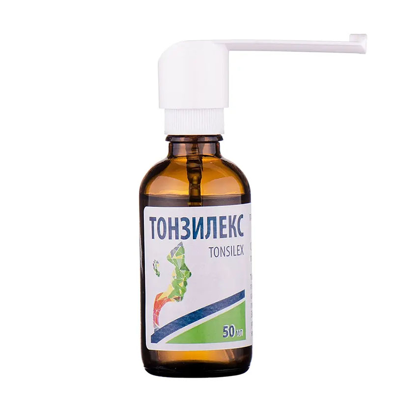 Тонзилекс спрей для ротової порожнини по 50 мл у флаконі 1 шт.