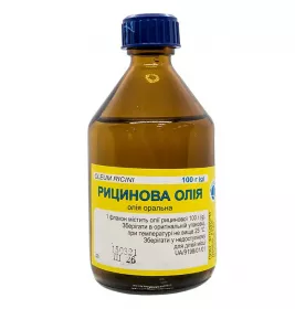 Рицинова олія по 100 мл у флаконі 1 шт. - Фітофарм