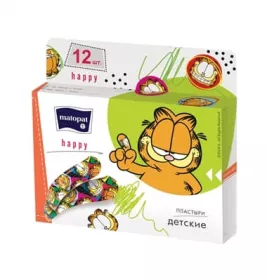 *Пластир Matopat Happy №12