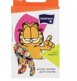 *Пластир Matopat Happy №12