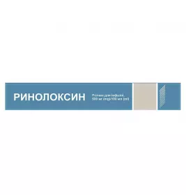 Ринолоксин раствор для инфузий 500 мг/100 мл по 100 мл в контейнере