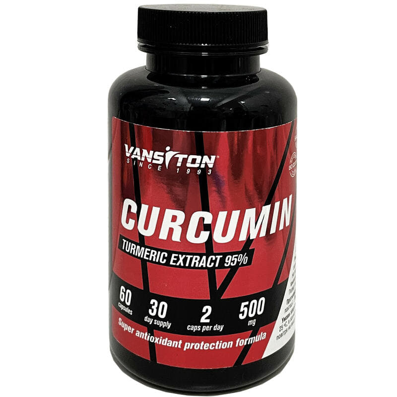 *Вансітон Куркумін капс. банка №60