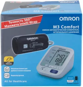 *Тонометр Omron M3 Comfort HEM-7134-ALRU авт.