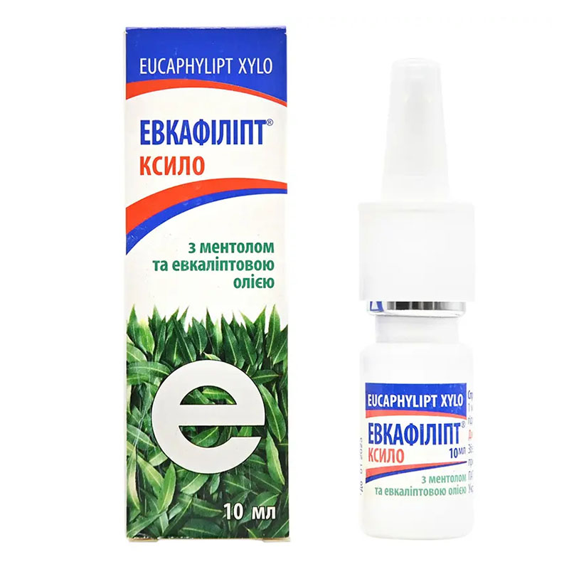 Евкафіліпт Ксило спрей 0,1% по 10 мл у флаконі