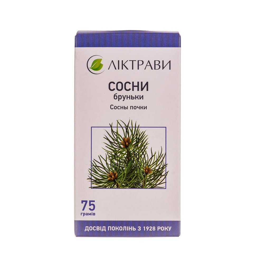 Сосни бруньки по 75 г у пачці - Лектрави