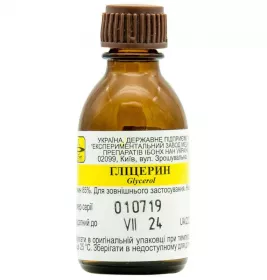 *Глицерин р-р 85% фл. 25 г