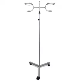 *Штатив Торос Груп 1045 мед. регул. по висоті на колесах із фікс.