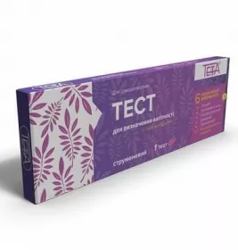 *Тест-смужка Тета струменева для визначення вагітності 10 мМО/мл №1