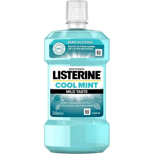 *Ополіскувач LISTERINE порожнини рота Свіжа м'ята 250 мл