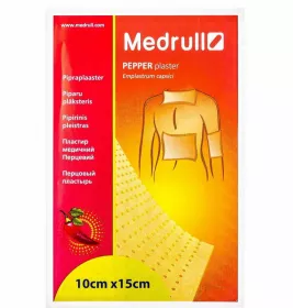 *Пластырь перцовый Medrull 10 х 15 см №1