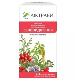 Фиточай д/поддерж.норм. мочеотделения (Мочегонный) Лектравы ф/п 1,5г №20