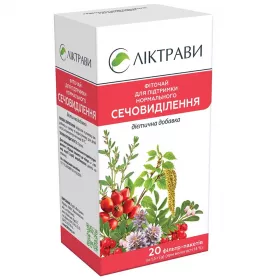 Фіточай д/підтр.норм. сечовиділення (Сечогінний) Ліктрави ф/п 1,5г №20