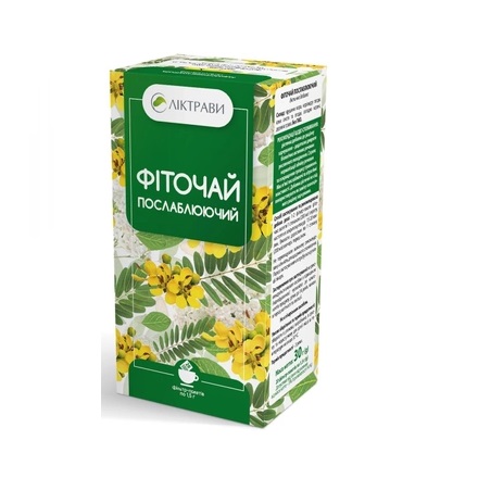 Фіточай Послабюлюючий Ліктрави ф/п 1,5г №20